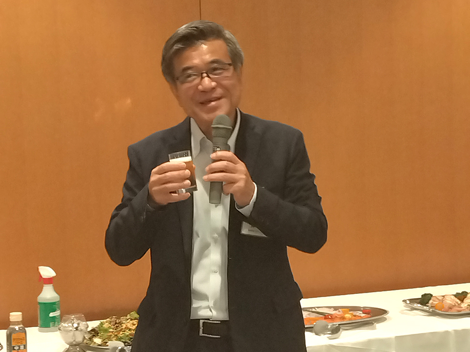 呉副会長乾杯