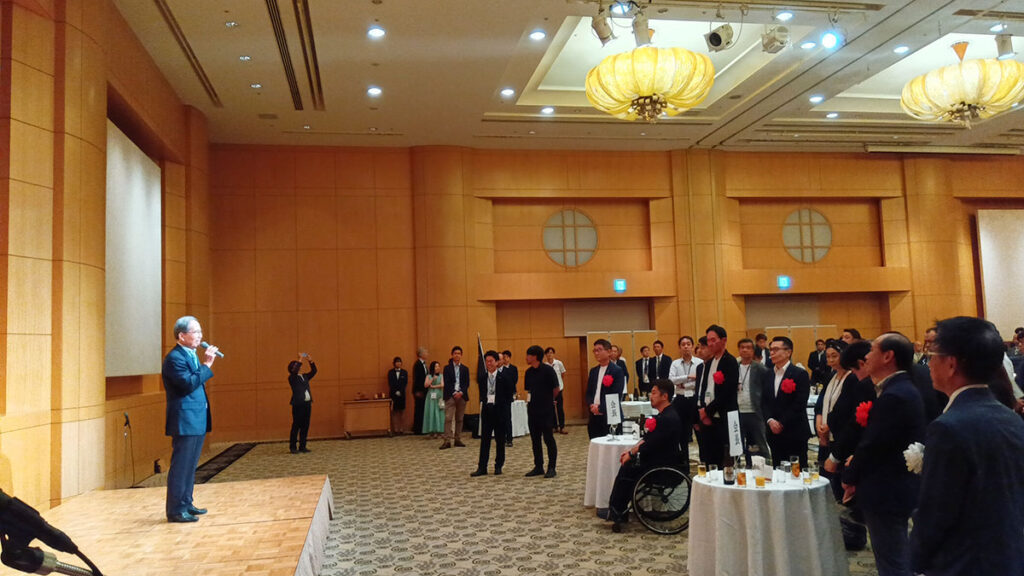 神山名誉会長挨拶